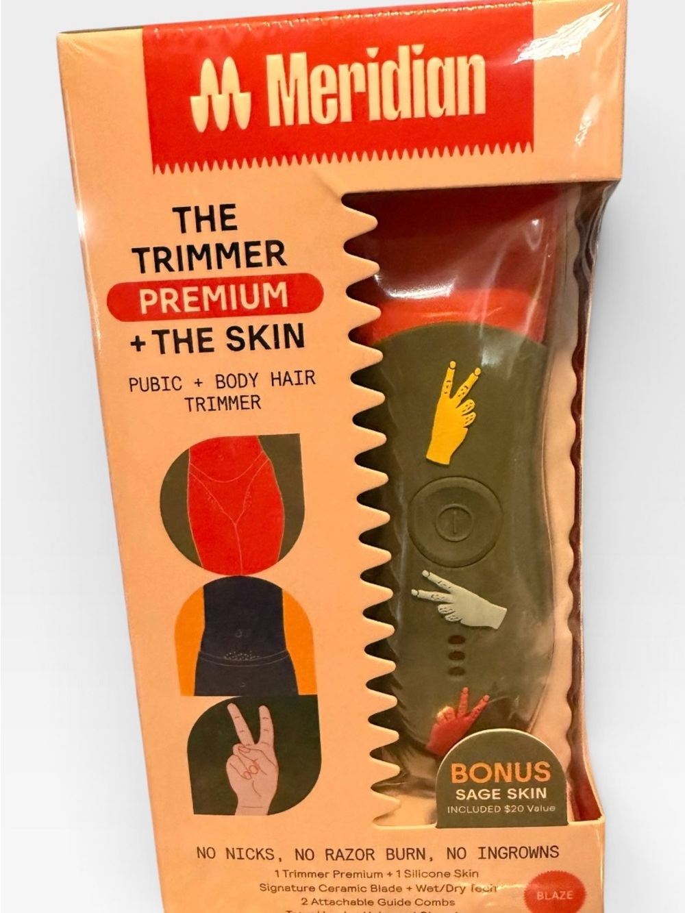 The Trimmer Premium + The Skin - Olive